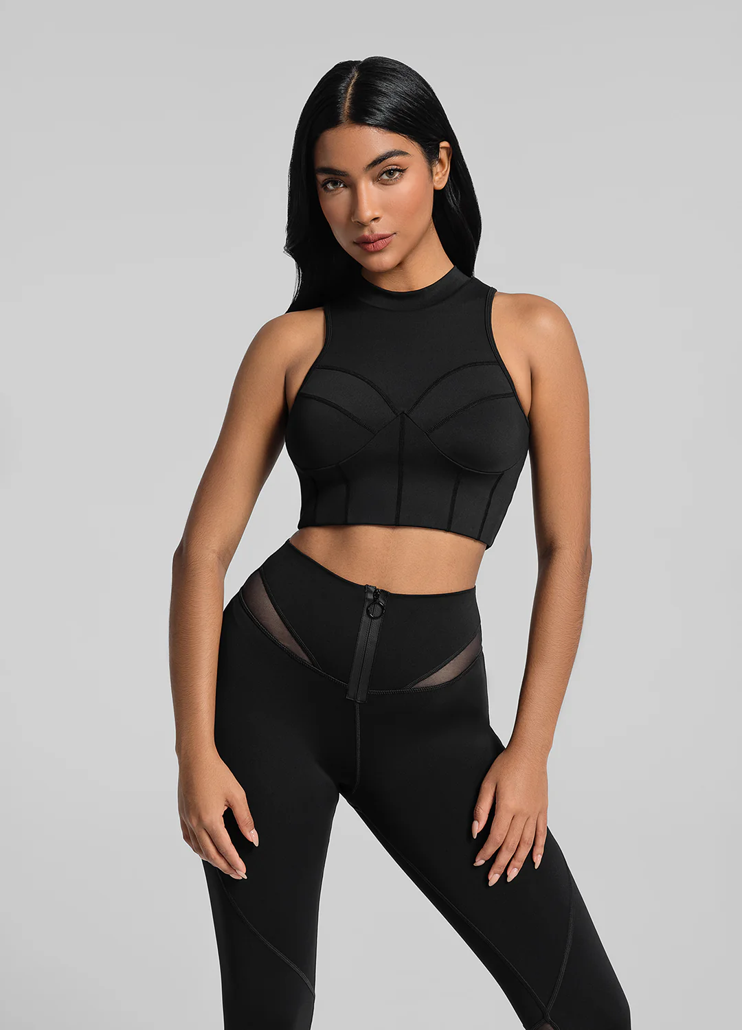 High-Neck Crop Top - Image 5