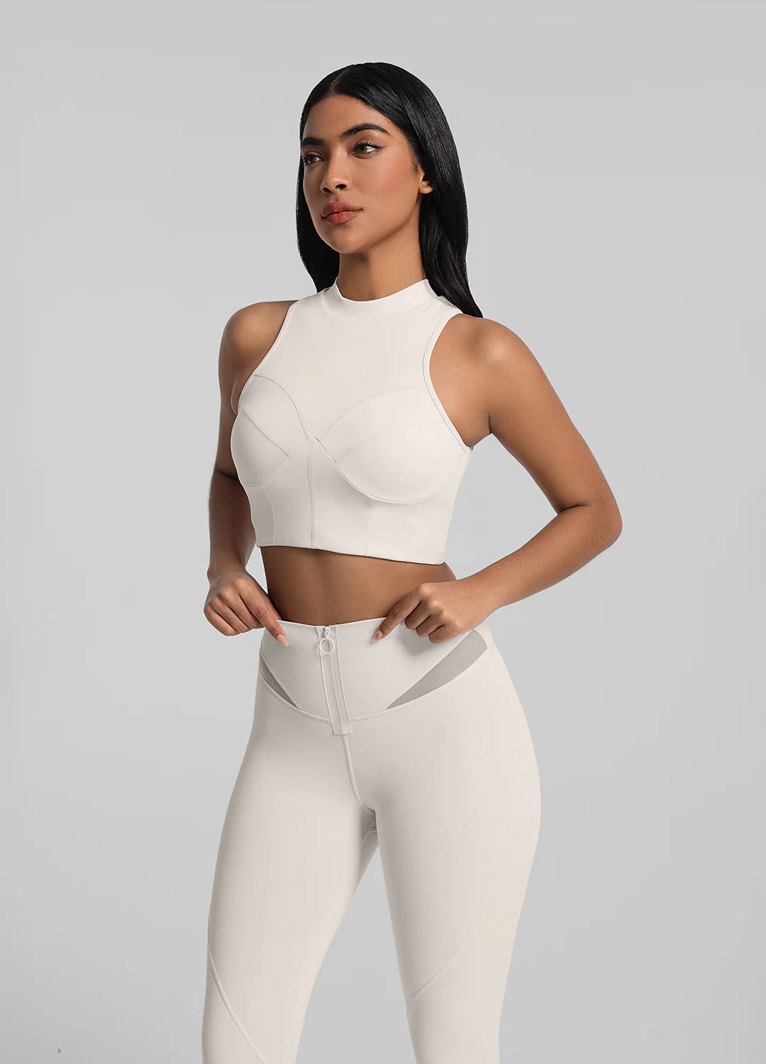 High-Neck Crop Top - Image 5