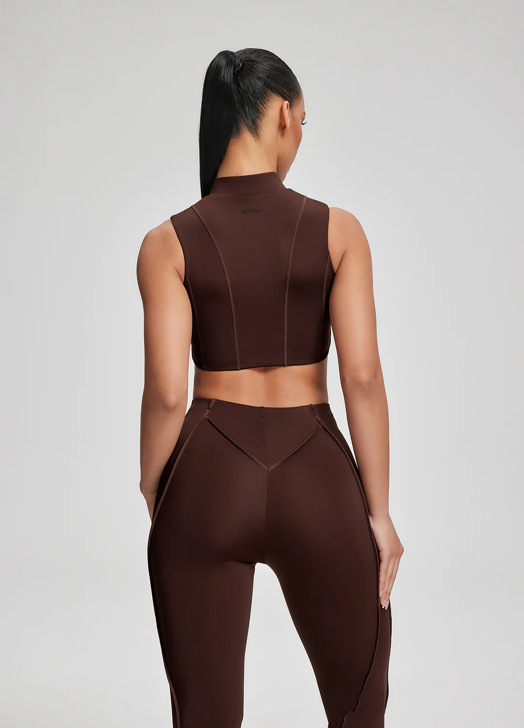 High-Neck Zip-Up Top - Image 5