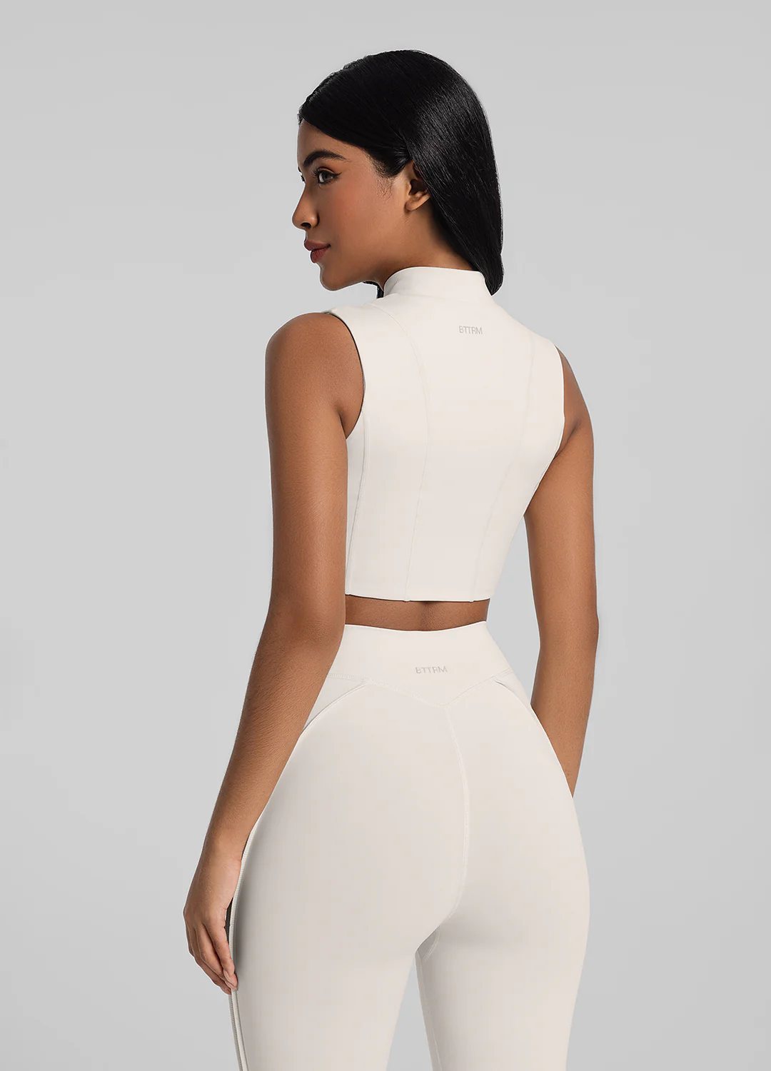 High-Neck Zip-Up Top - Image 4