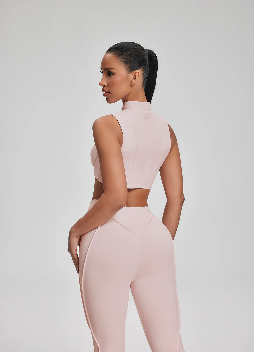 High-Neck Zip-Up Top - Image 5