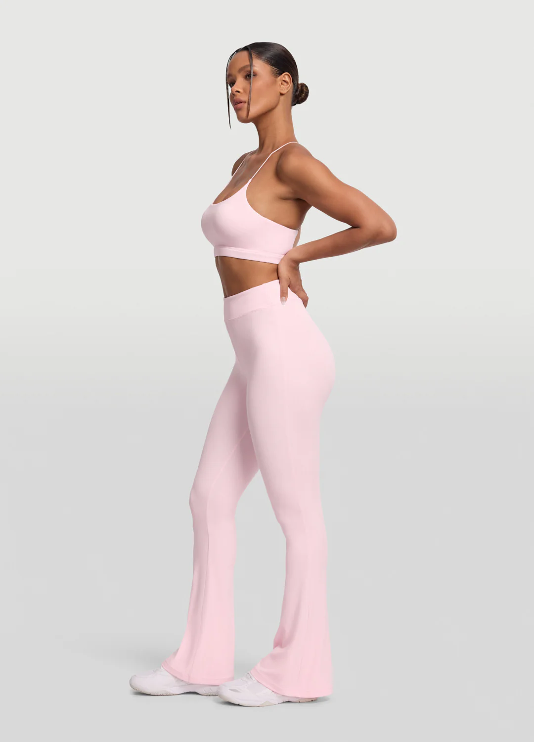 High-Waisted Flared Leggings - Image 2