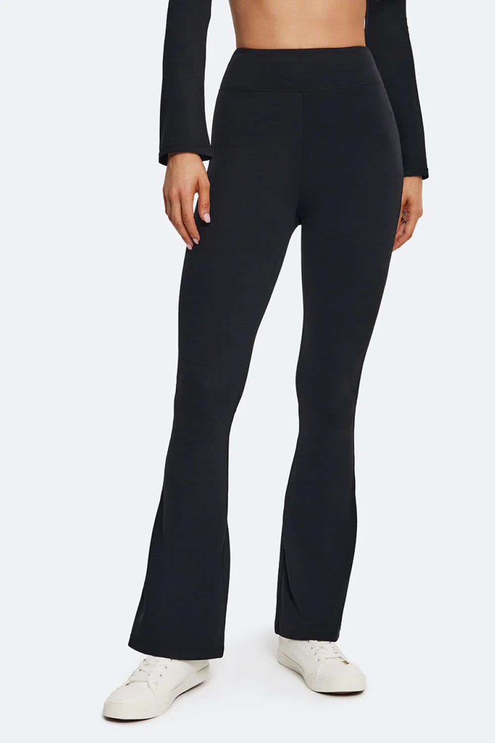 High-Waisted Flared Leggings - Image 3