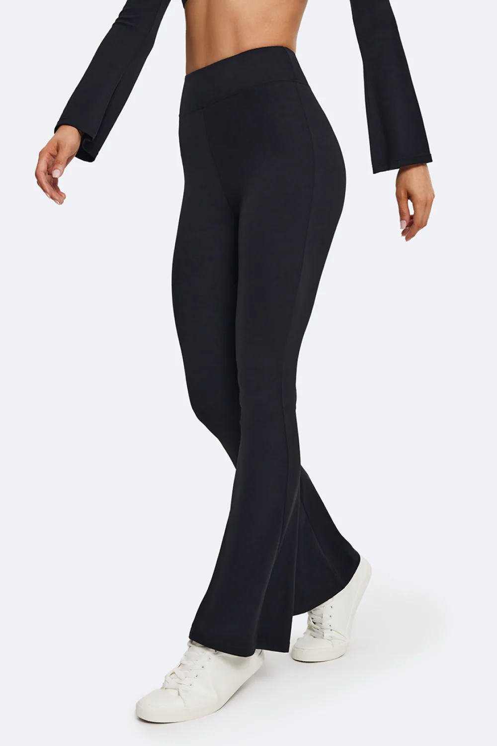 High-Waisted Flared Leggings - Image 5