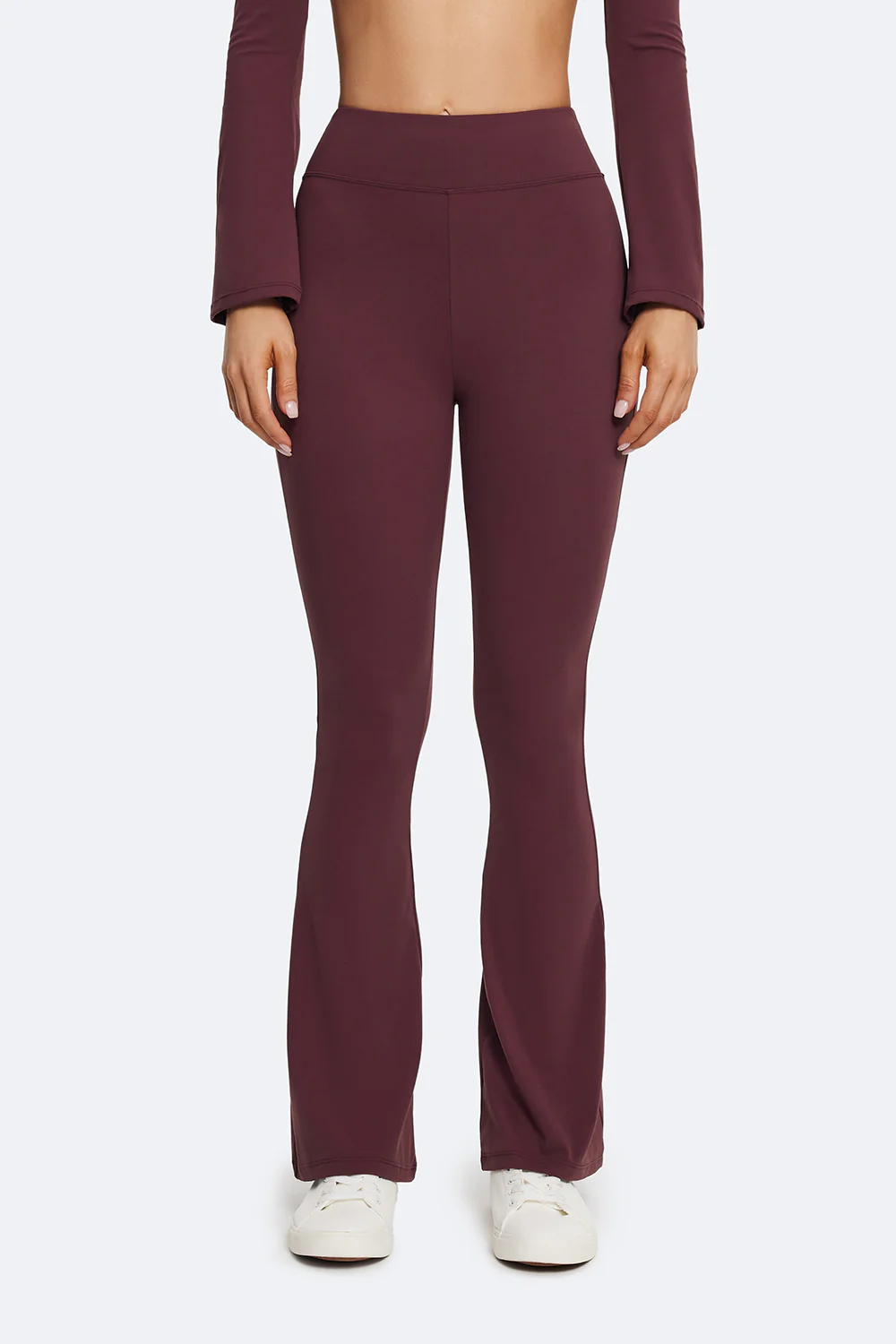 High-Waisted Flared Leggings - Image 2