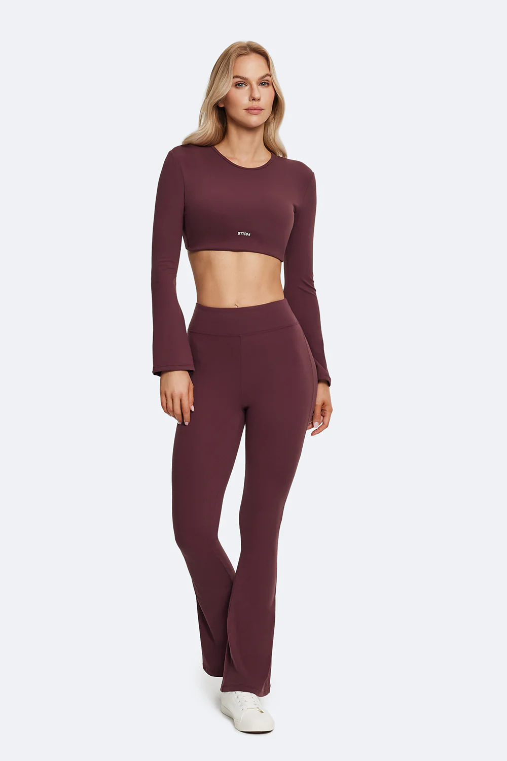 High-Waisted Flared Leggings - Image 5