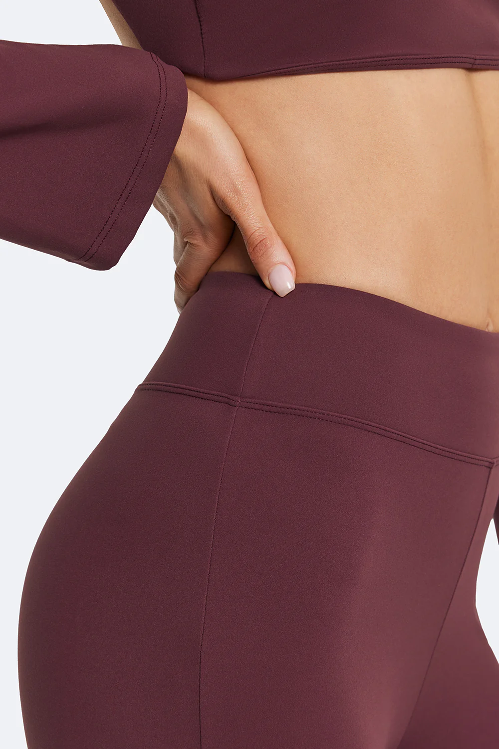High-Waisted Flared Leggings - Image 6
