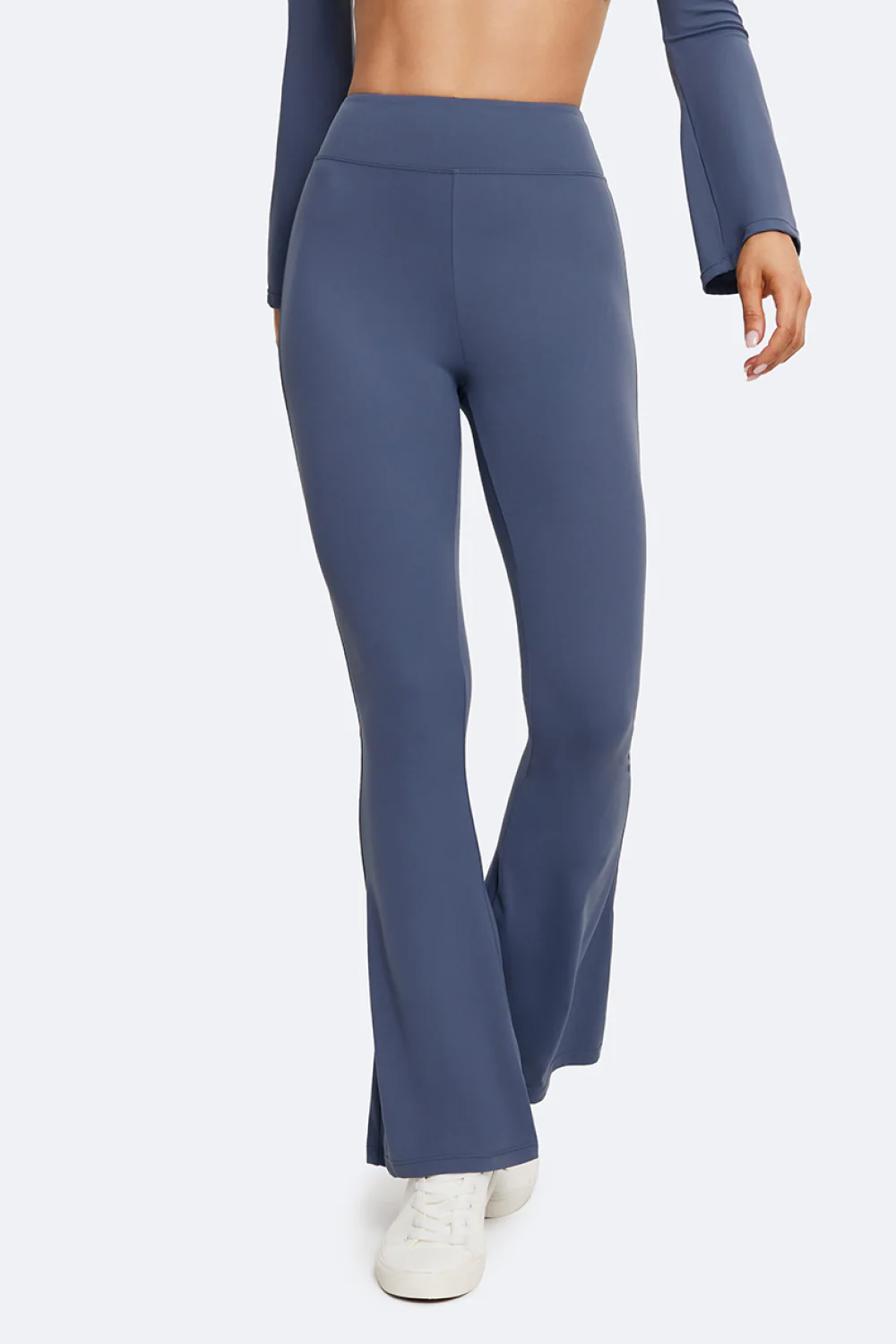 High-Waisted Flared Leggings - Image 2