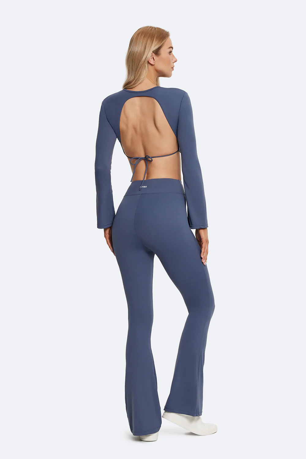 High-Waisted Flared Leggings - Image 5