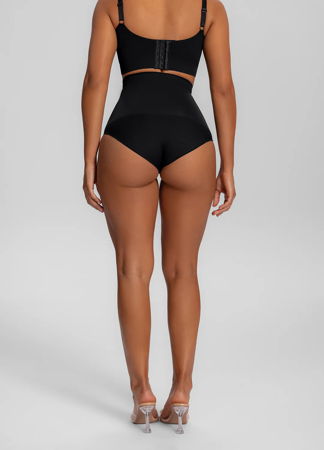 Seamless High-Waisted Tummy-Control Butt-Lifting Sculpting Briefs - Image 3