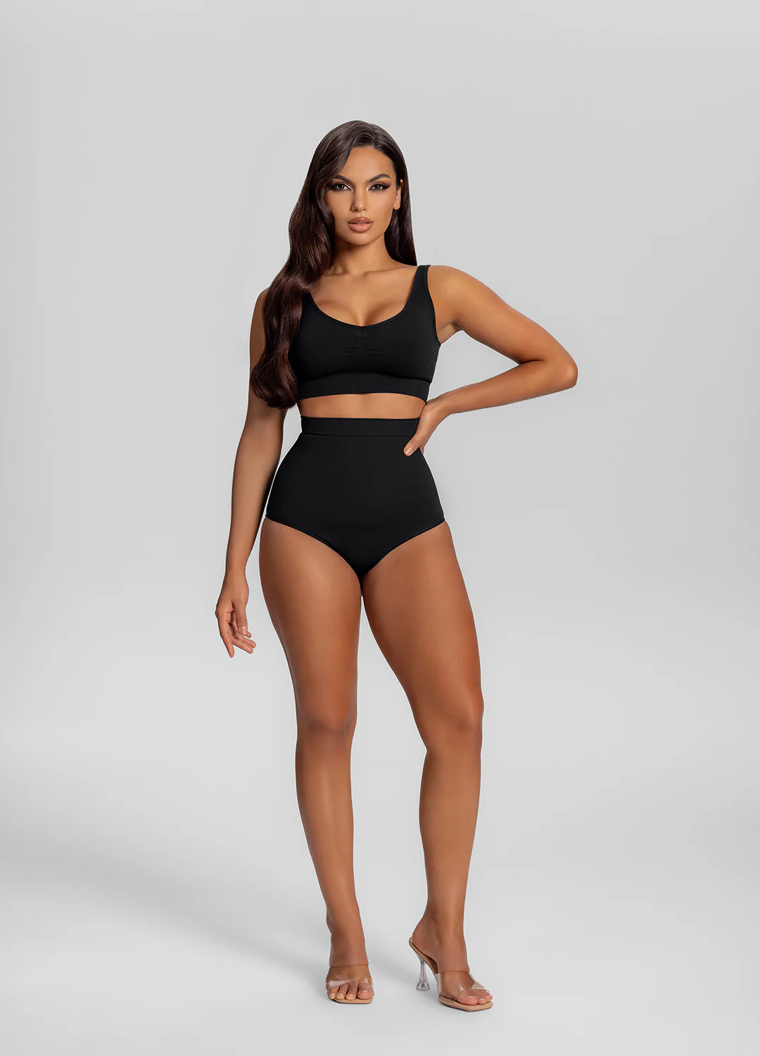 Seamless High-Waisted Tummy-Control Butt-Lifting Sculpting Briefs - Image 5