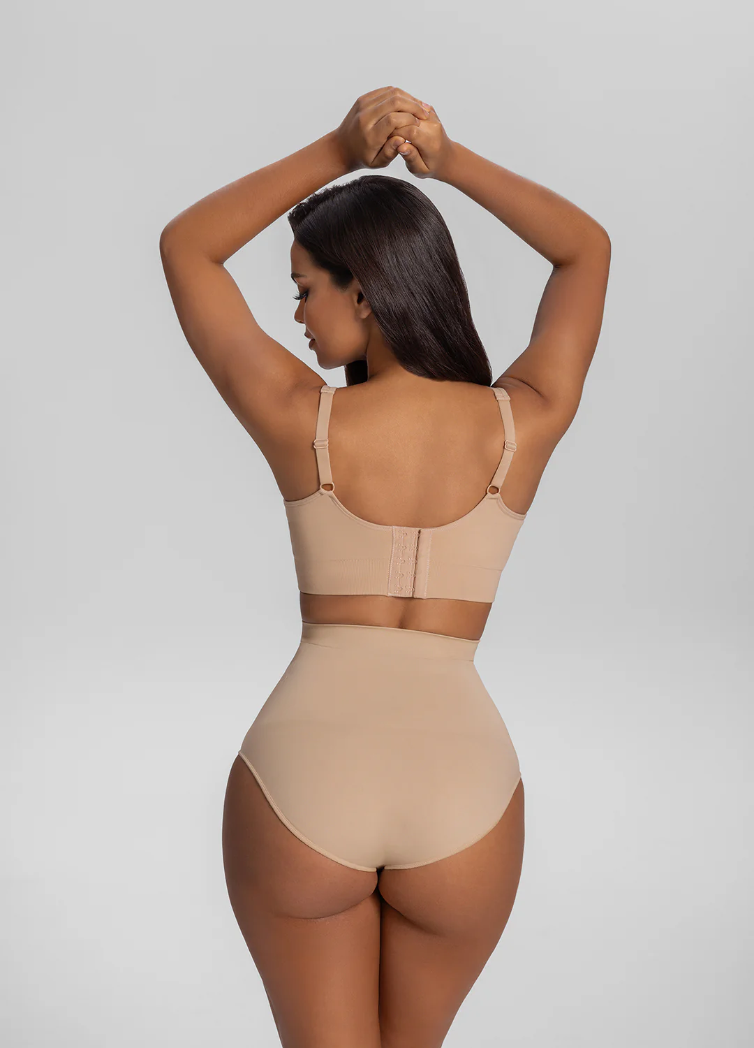 Seamless High-Waisted Tummy-Control Butt-Lifting Sculpting Briefs - Image 4