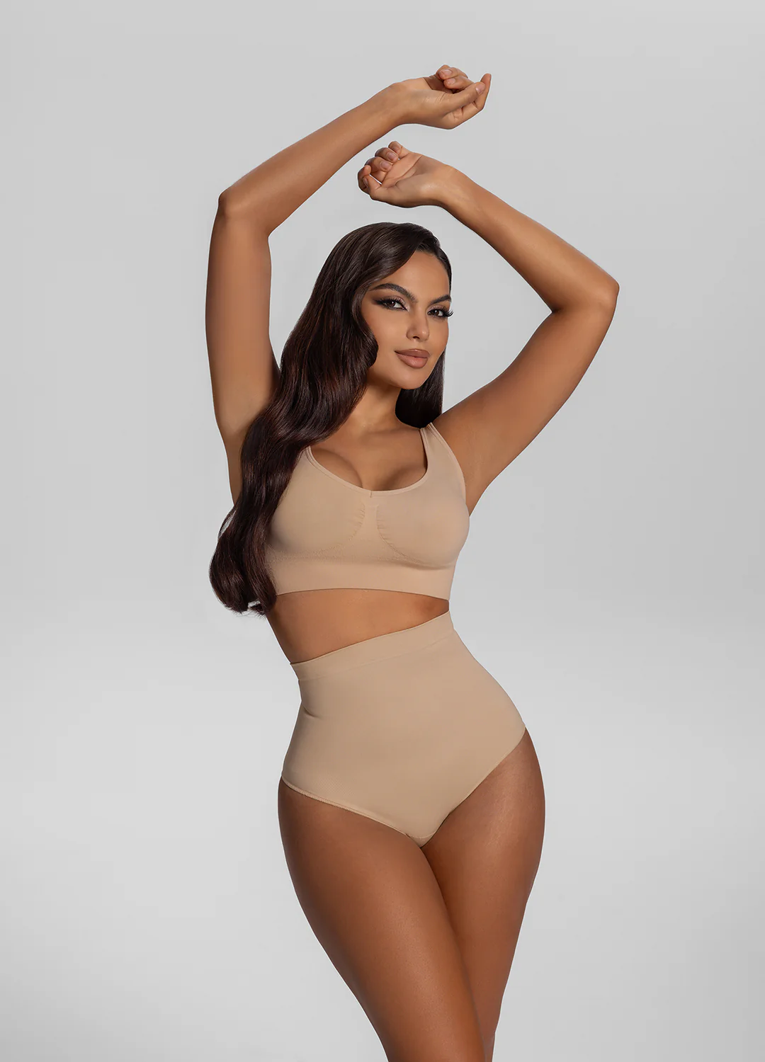 Seamless High-Waisted Tummy-Control Butt-Lifting Sculpting Briefs - Image 5