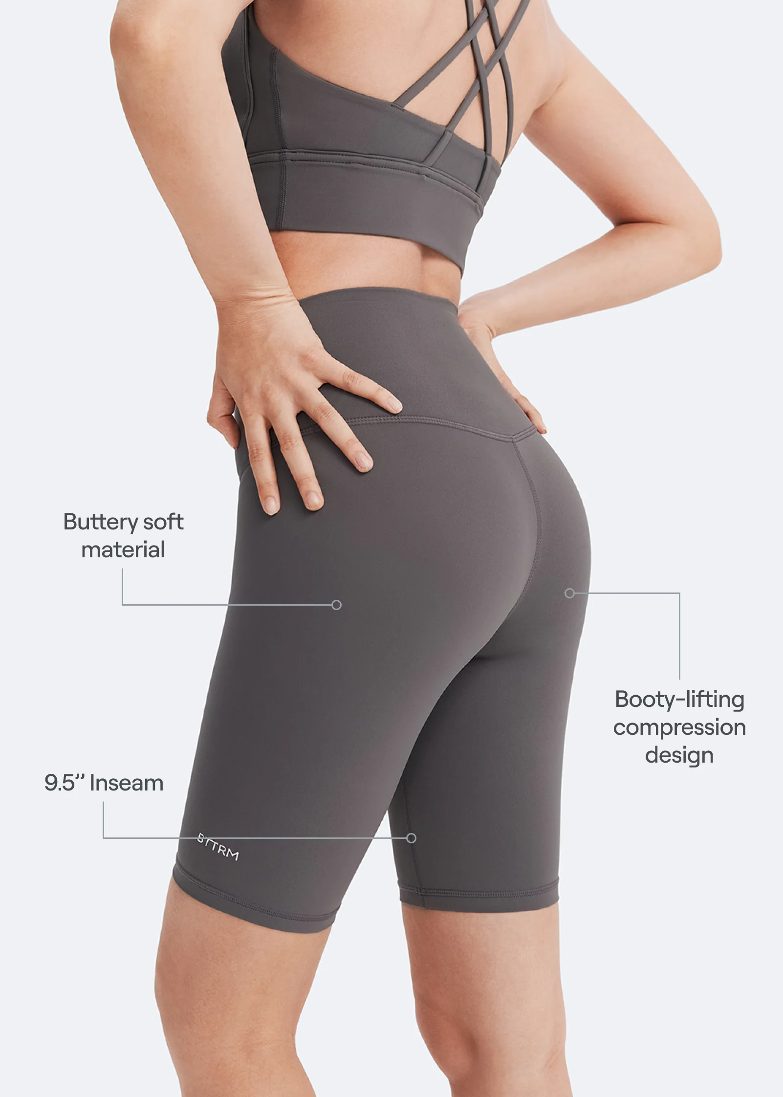High-Waisted Shorts - Image 3