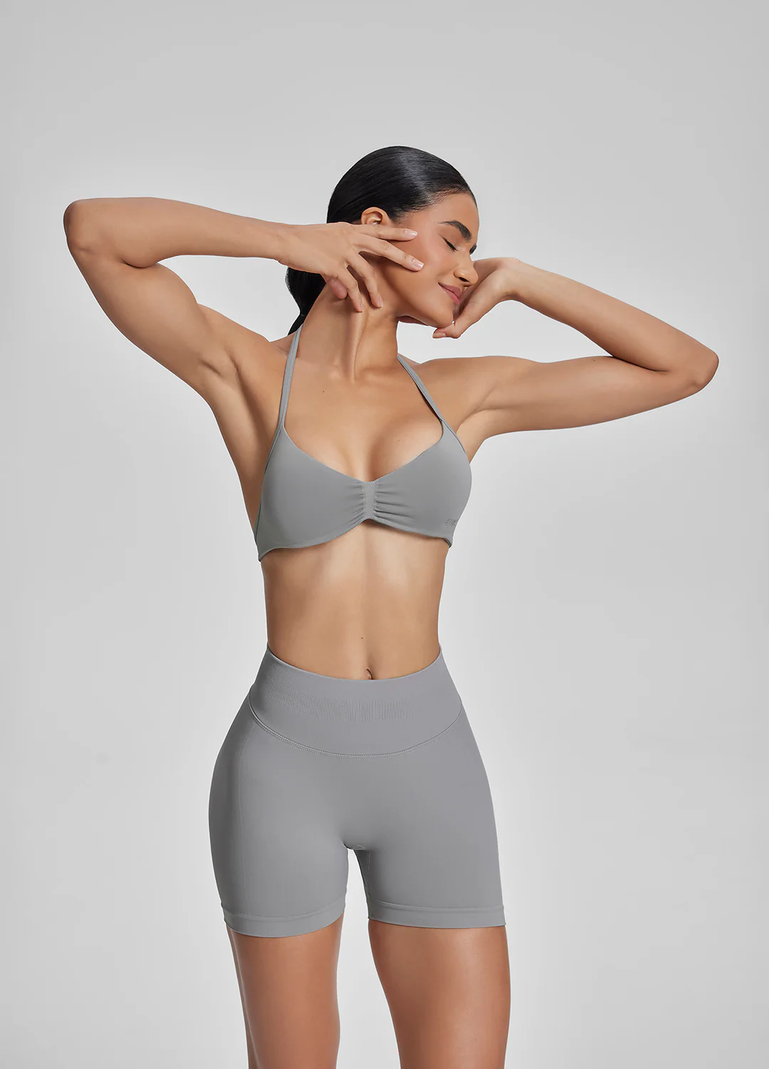 Ultrasculpt High Waisted Butt Lifting Tummy Control Shaping Training Shorts 4.5" - Image 6
