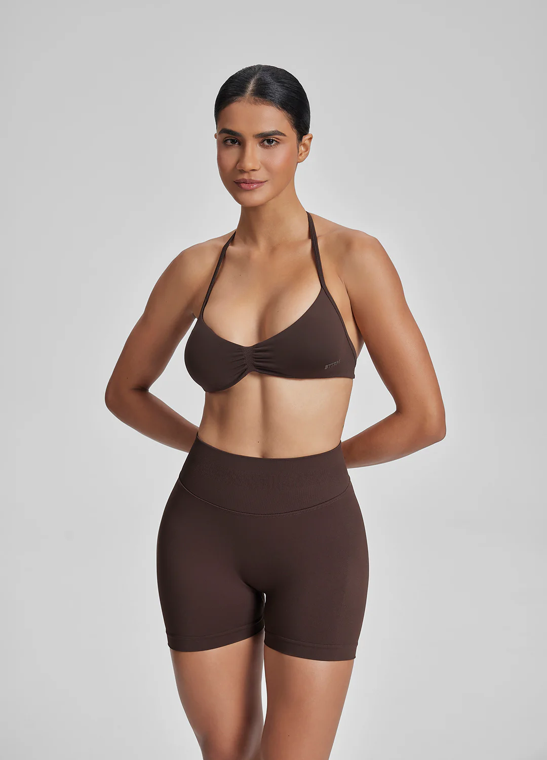 Ultrasculpt High Waisted Butt Lifting Tummy Control Shaping Training Shorts 4.5" - Image 5