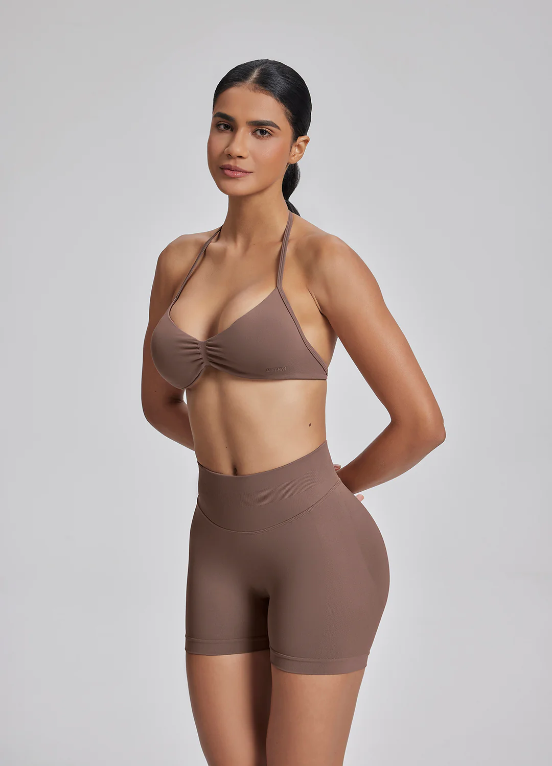 Ultrasculpt High Waisted Butt Lifting Tummy Control Shaping Training Shorts 4.5" - Image 6