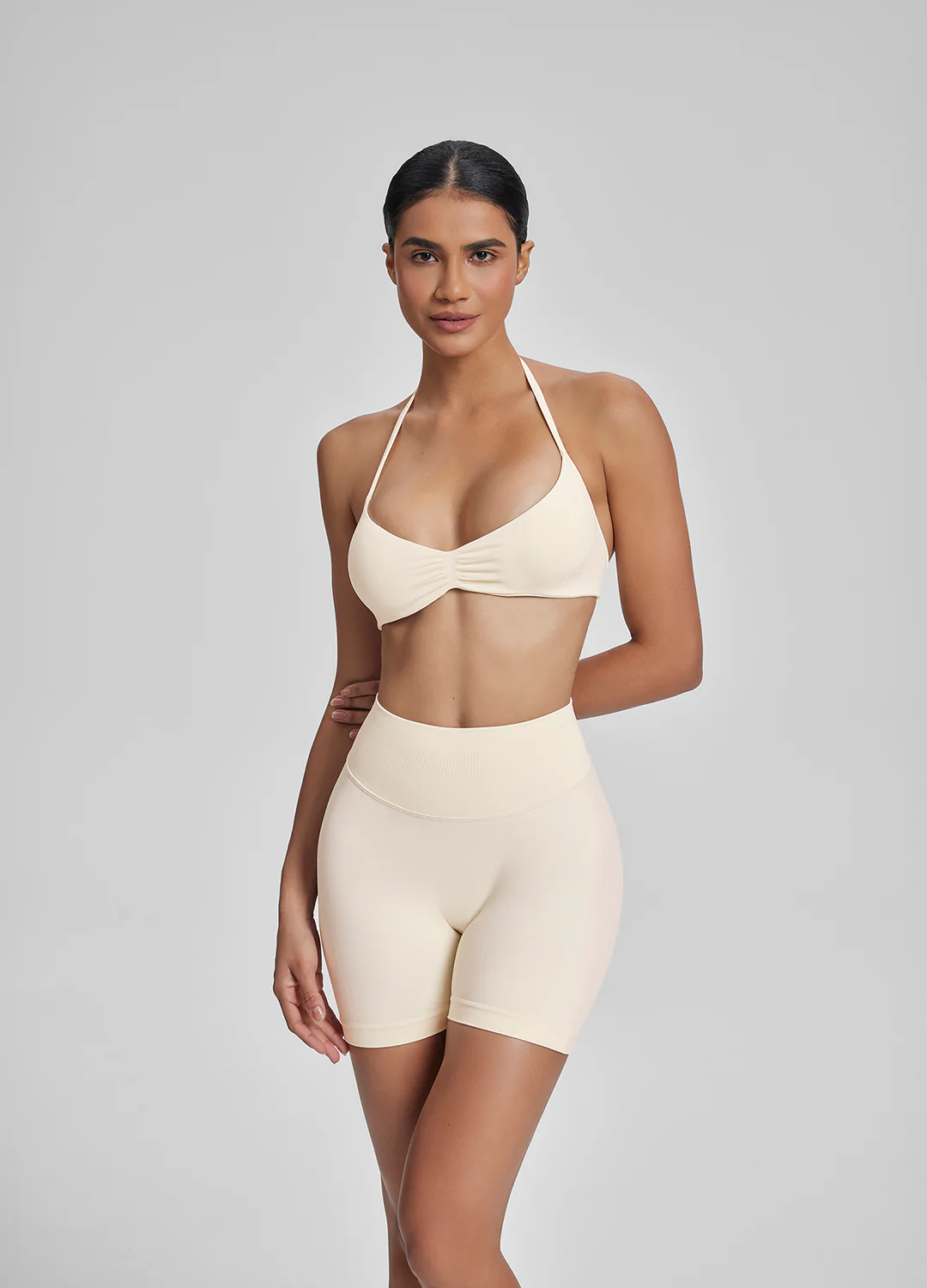 Ultrasculpt High Waisted Butt Lifting Tummy Control Shaping Training Shorts 4.5" - Image 6