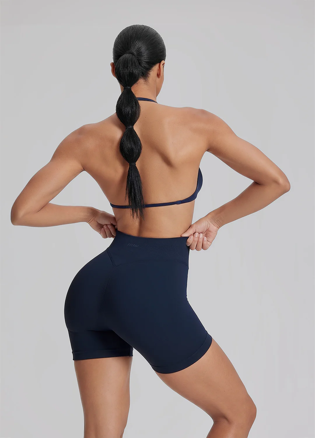Ultrasculpt High Waisted Butt Lifting Tummy Control Shaping Training Shorts 4.5" - Image 3