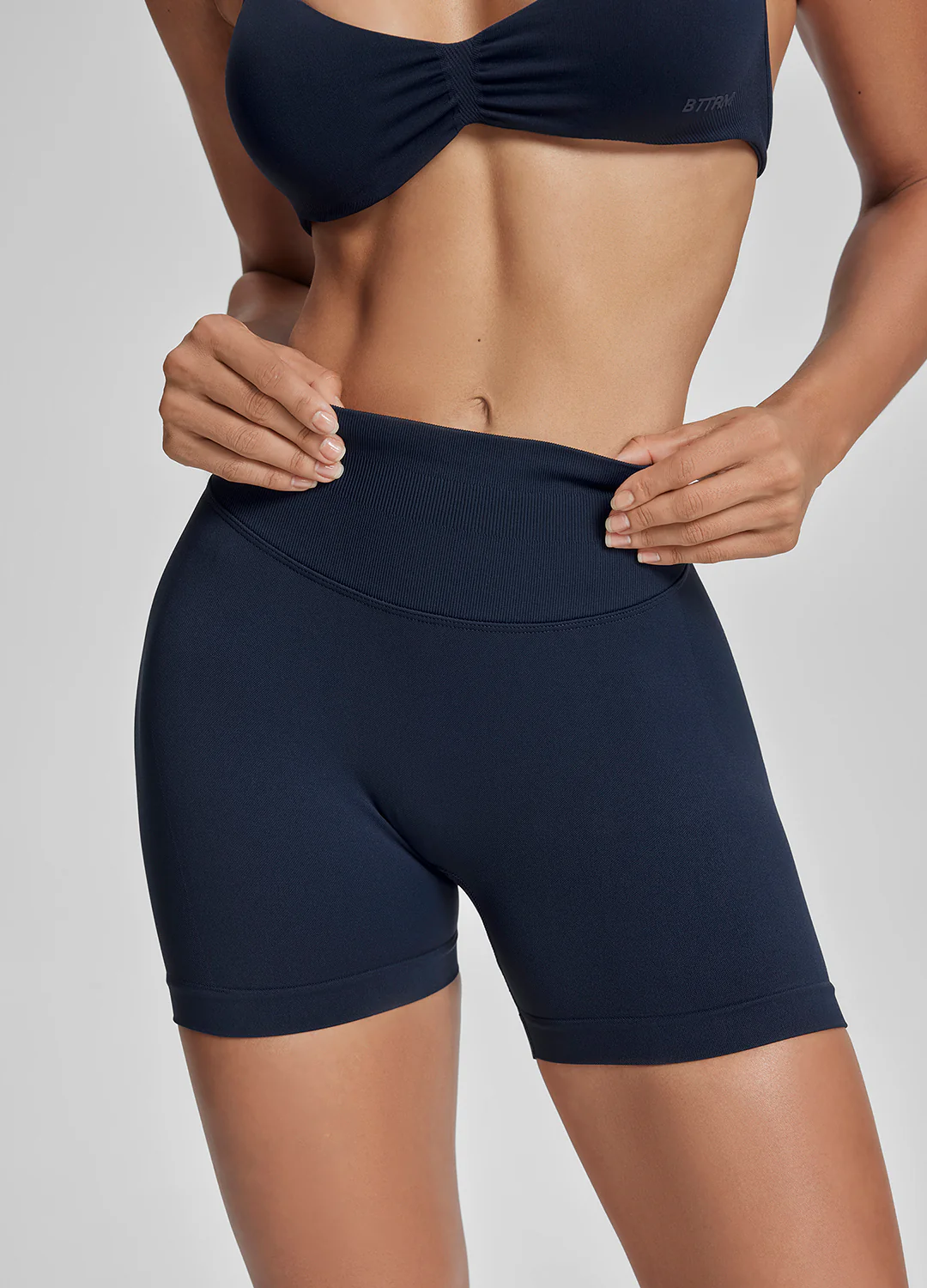 Ultrasculpt High Waisted Butt Lifting Tummy Control Shaping Training Shorts 4.5" - Image 4