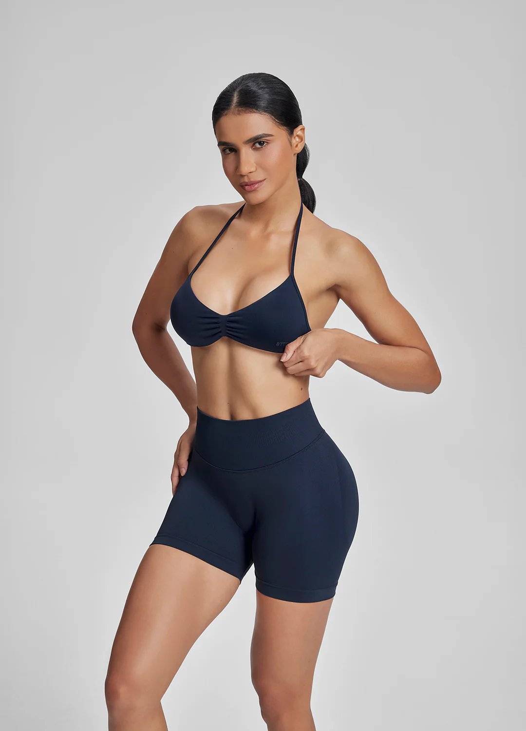 Ultrasculpt High Waisted Butt Lifting Tummy Control Shaping Training Shorts 4.5" - Image 5
