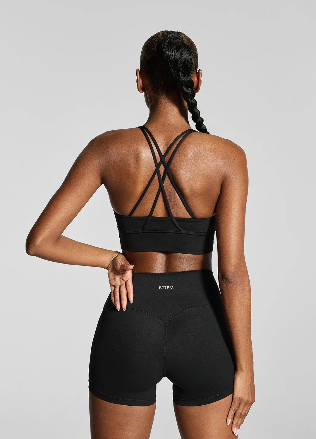 High-Waisted Micro Shorts - Image 3