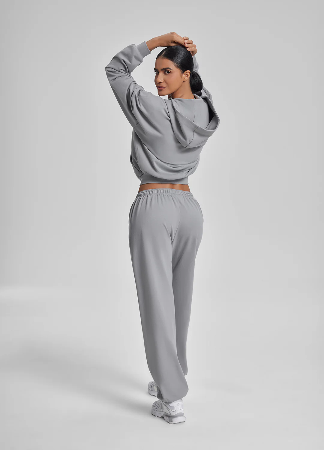 Slouchy Roomy Stretchy Waistband Cozy Joggers - Image 5