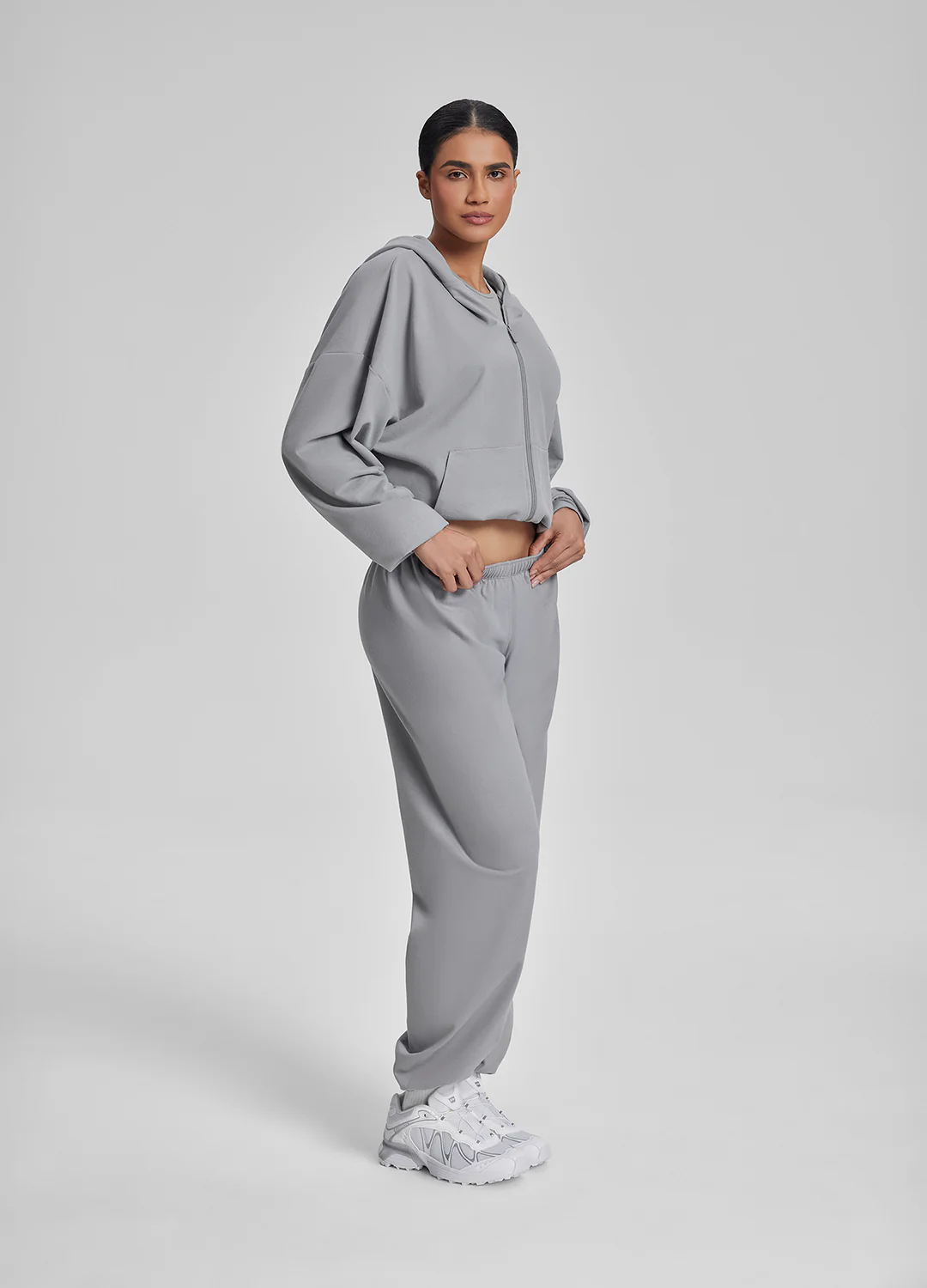 Slouchy Roomy Stretchy Waistband Cozy Joggers - Image 6