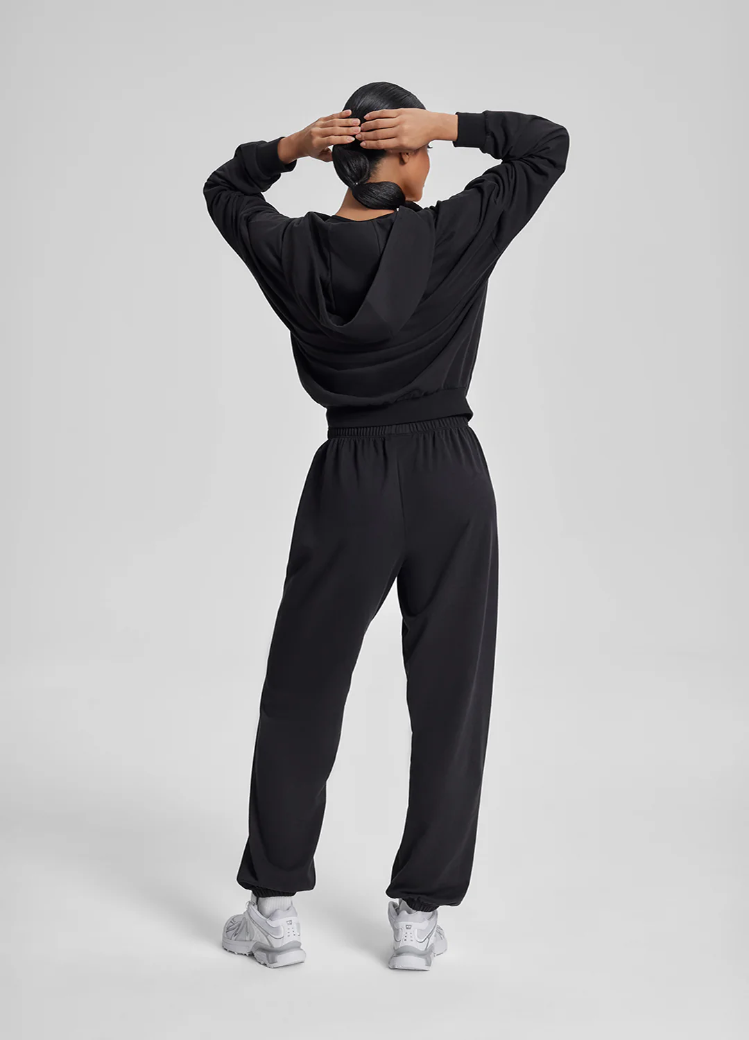 Slouchy Roomy Stretchy Waistband Cozy Joggers - Image 3