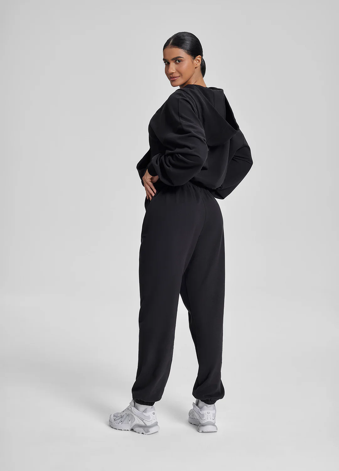 Slouchy Roomy Stretchy Waistband Cozy Joggers - Image 5