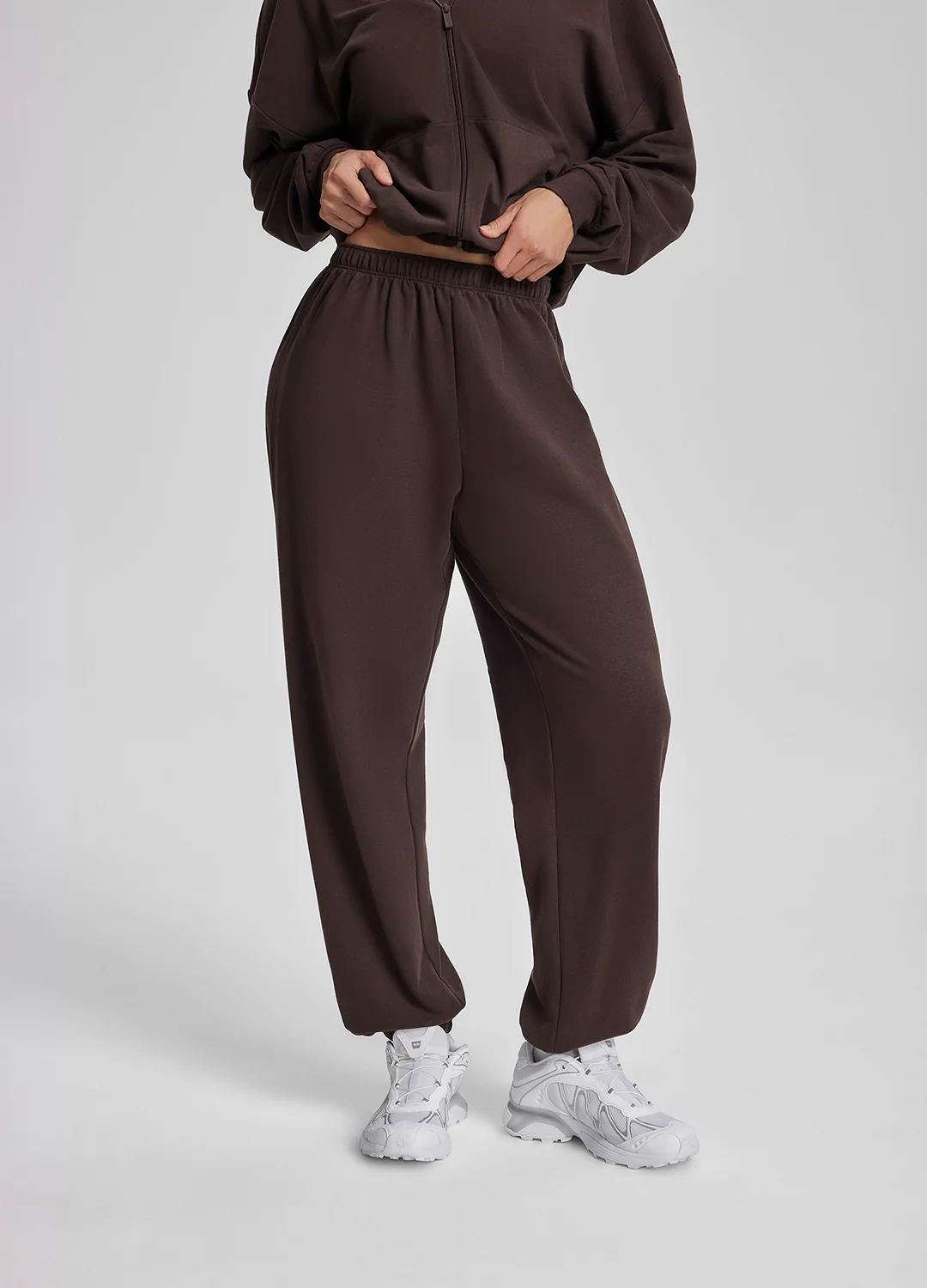 Slouchy Roomy Stretchy Waistband Cozy Joggers