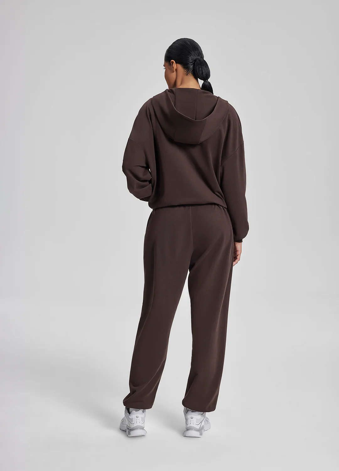 Slouchy Roomy Stretchy Waistband Cozy Joggers - Image 3