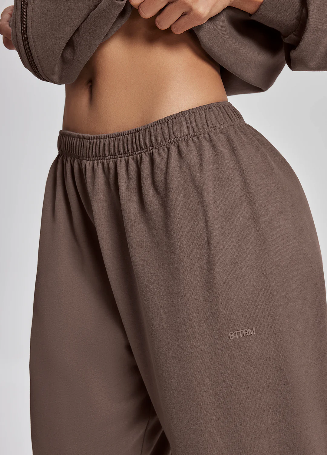 Slouchy Roomy Stretchy Waistband Cozy Joggers - Image 4