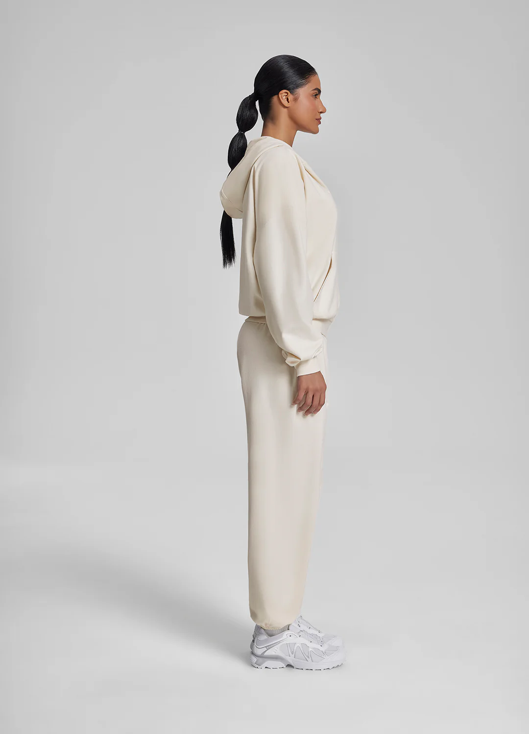 Slouchy Roomy Stretchy Waistband Cozy Joggers - Image 2