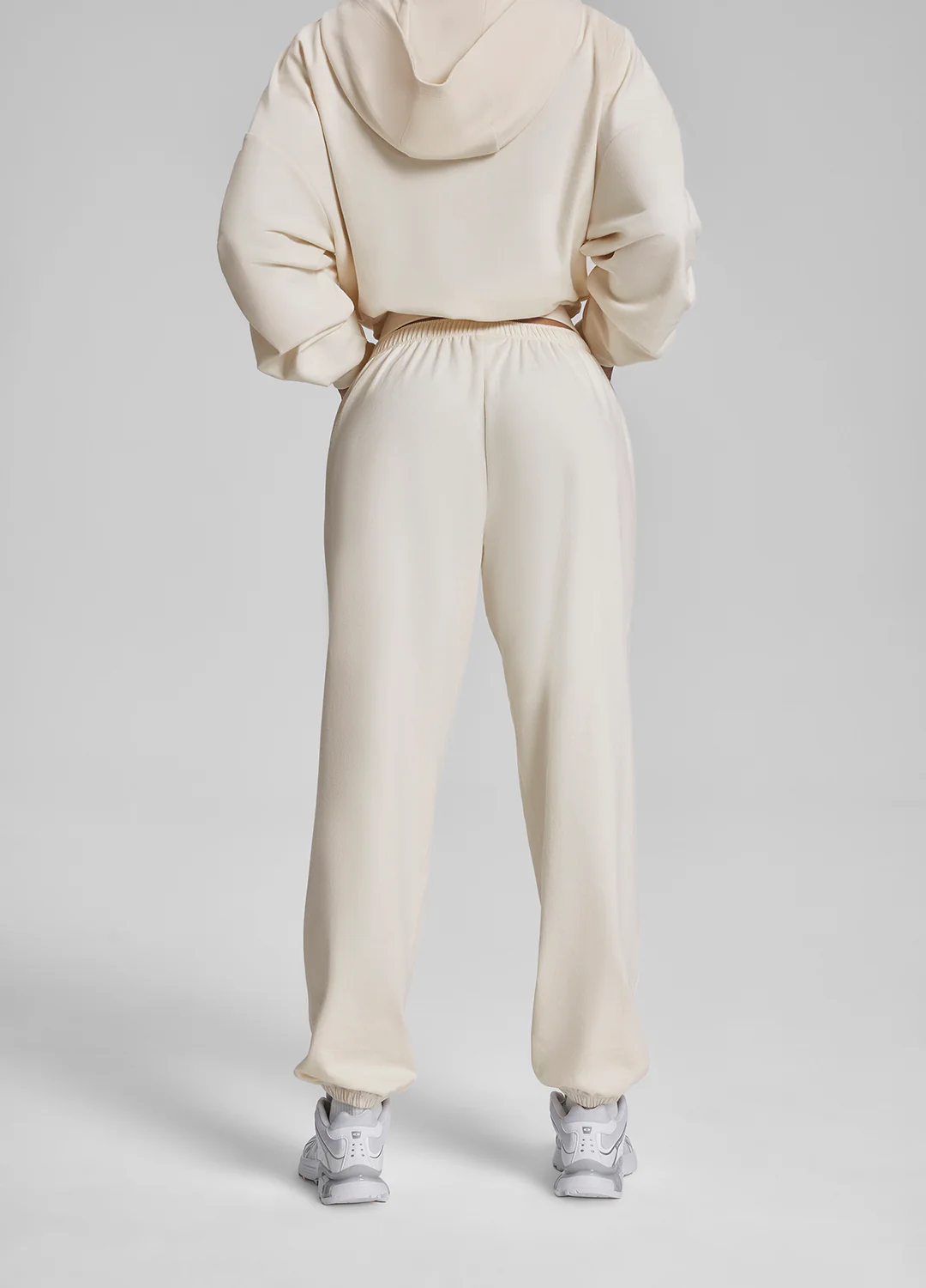 Slouchy Roomy Stretchy Waistband Cozy Joggers - Image 3