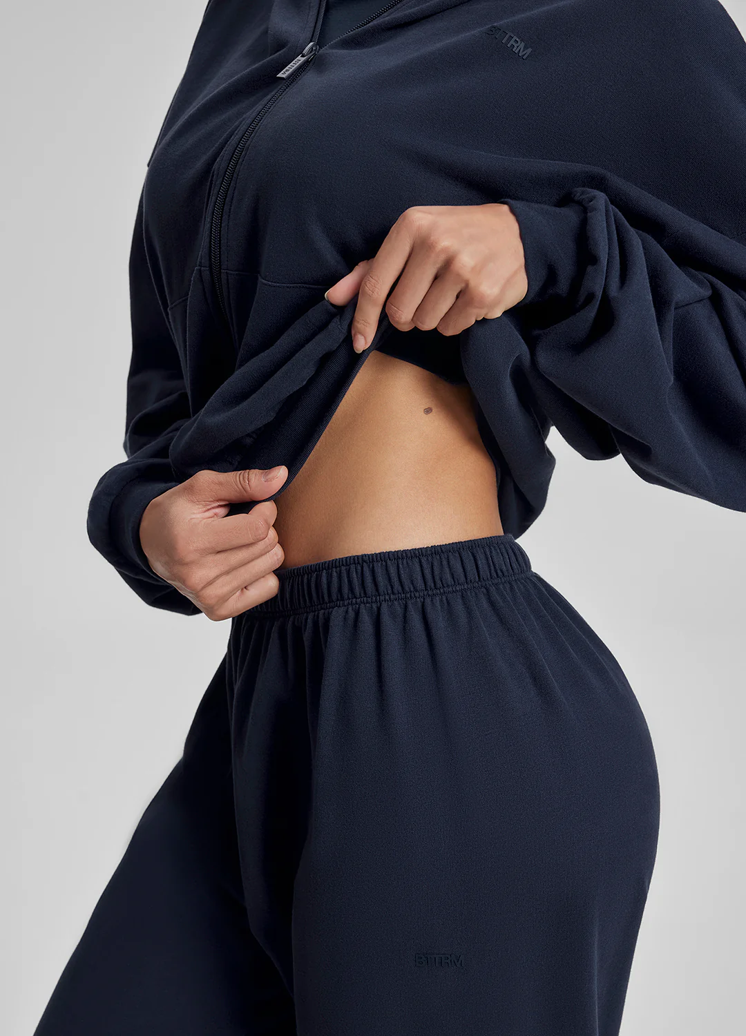 Slouchy Roomy Stretchy Waistband Cozy Joggers - Image 4