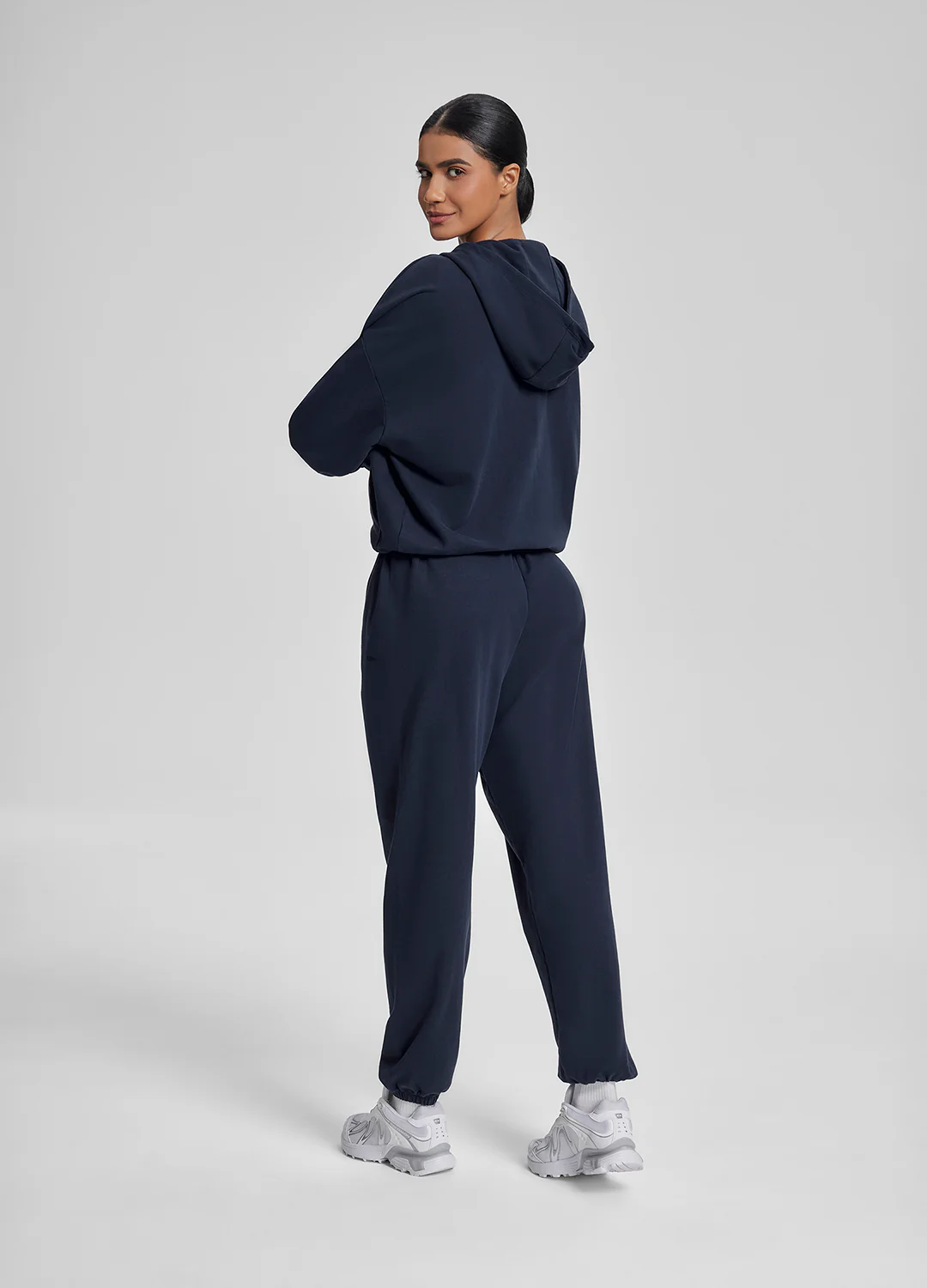 Slouchy Roomy Stretchy Waistband Cozy Joggers - Image 6