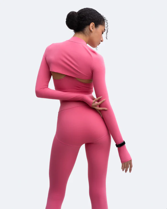 Long Sleeve Crew Neck Shrug - Image 4