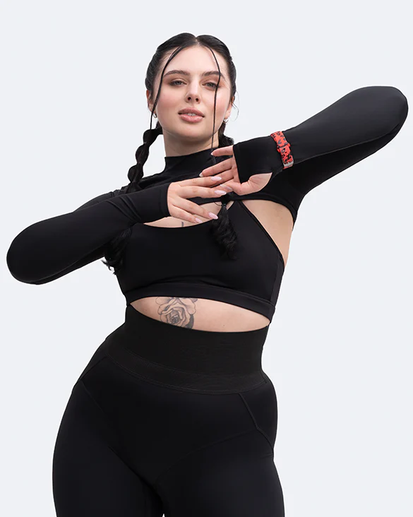 Long Sleeve Crew Neck Shrug - Image 12