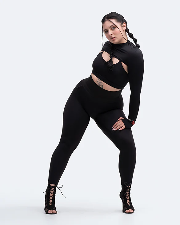 Long Sleeve Crew Neck Shrug - Image 15