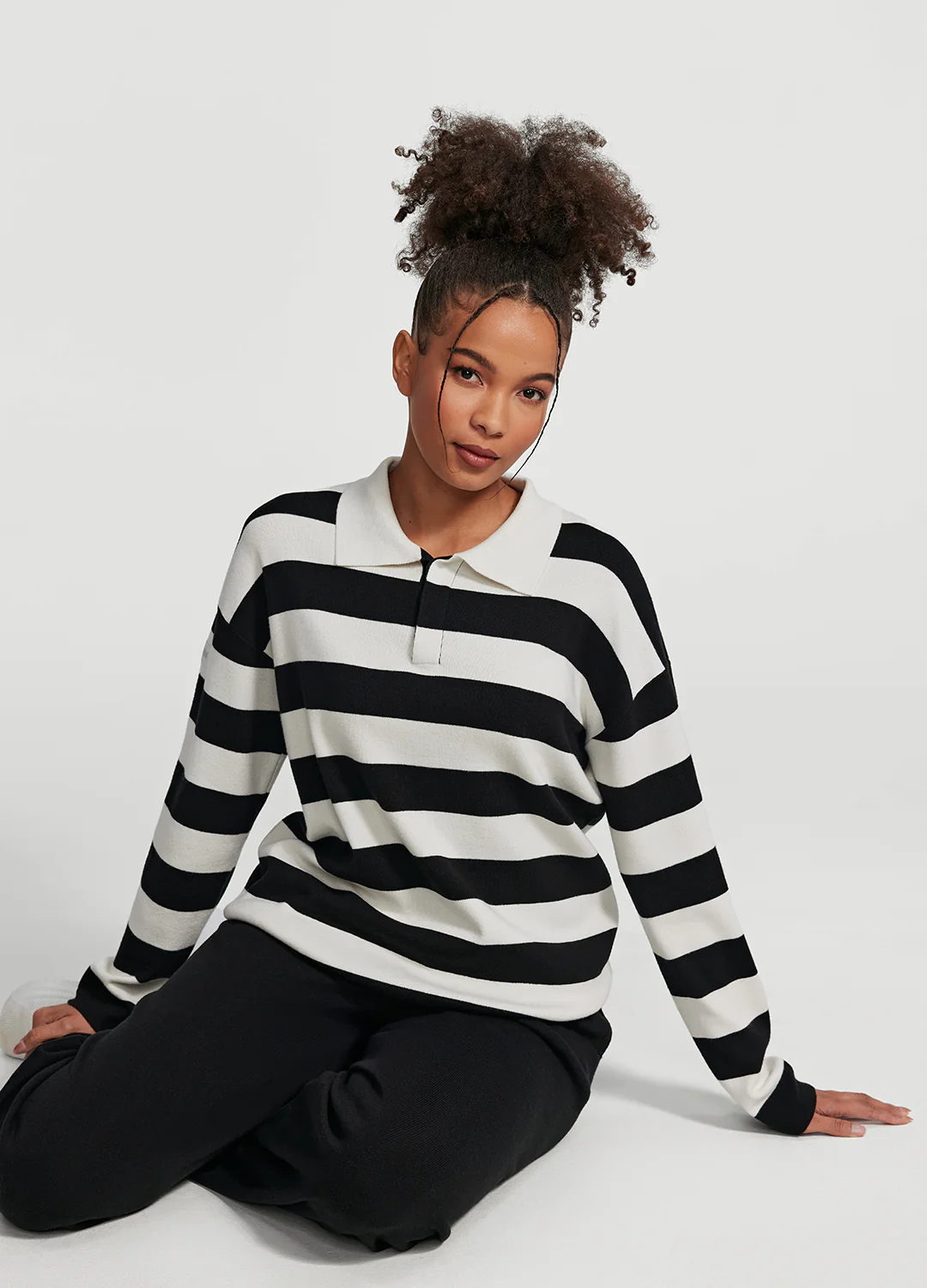 Varsity Striped Rugby Shirt - Image 5