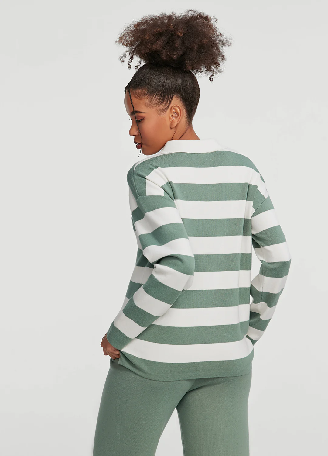 Varsity Striped Rugby Shirt - Image 3