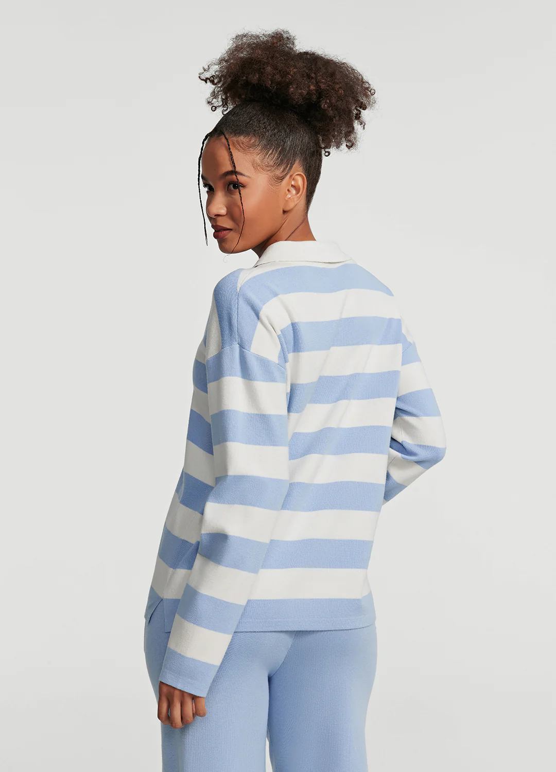 Varsity Striped Rugby Shirt - Image 3