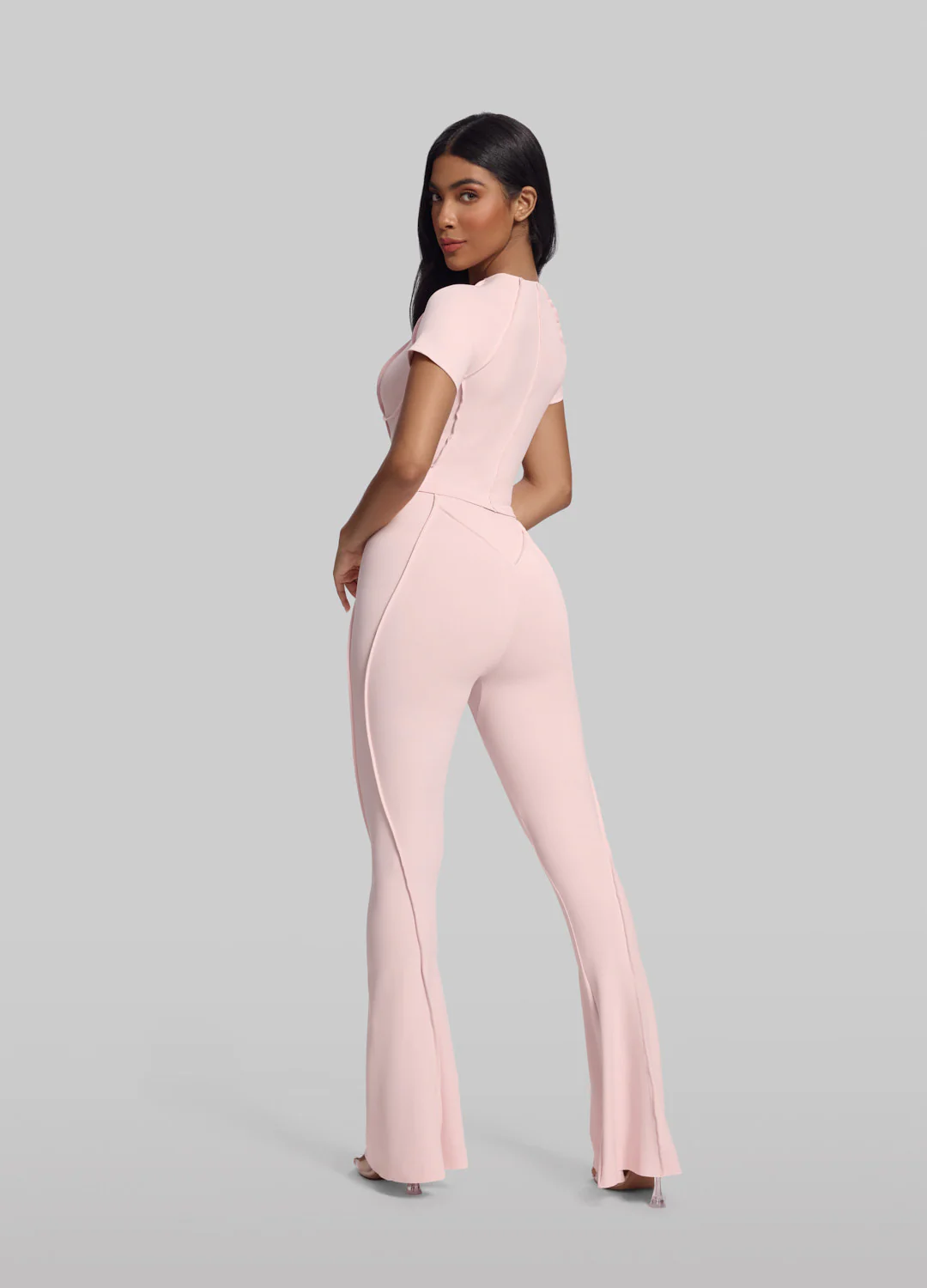 Longline Flare Leggings - Image 5