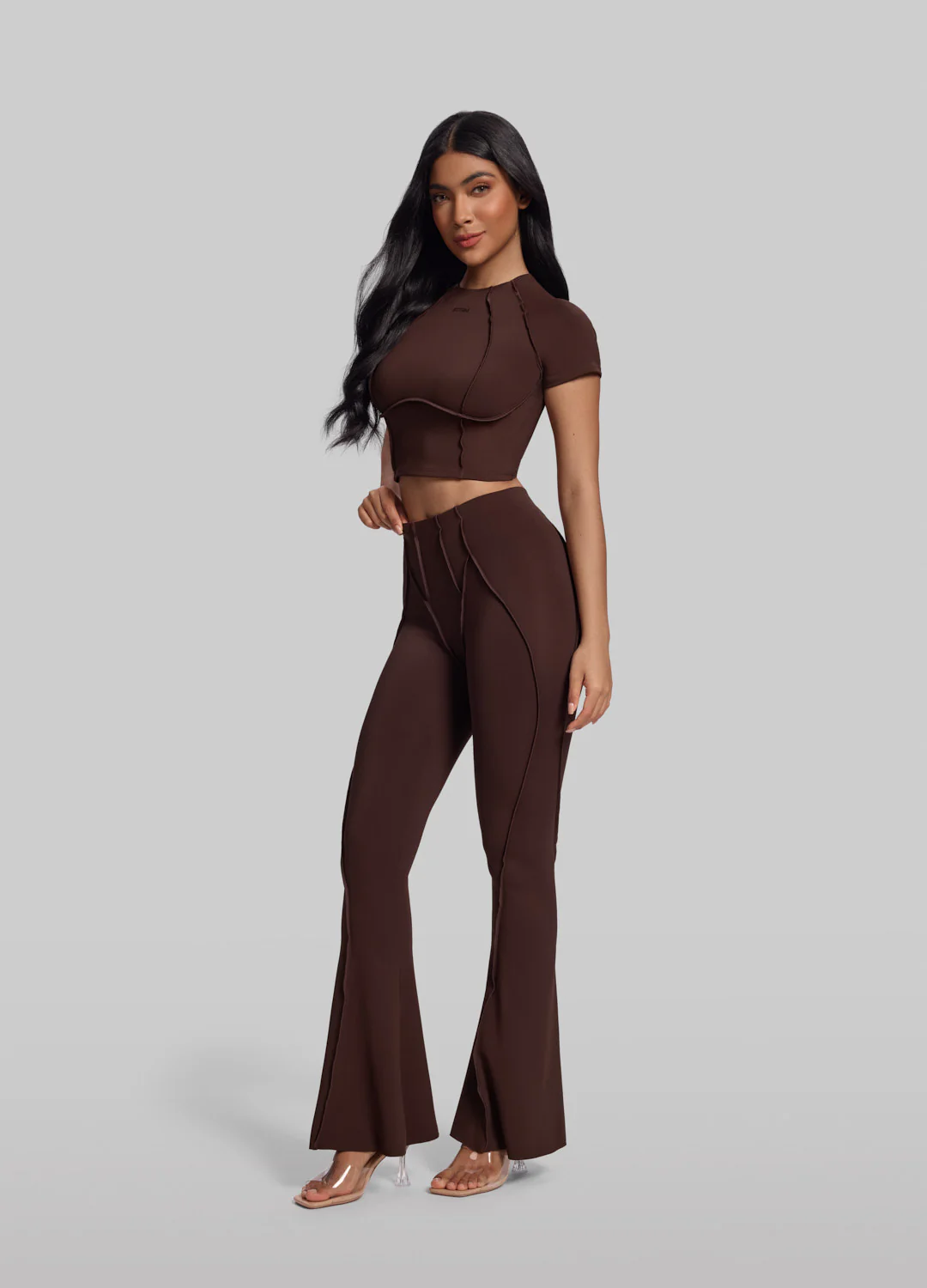 Longline Flare Leggings - Image 6