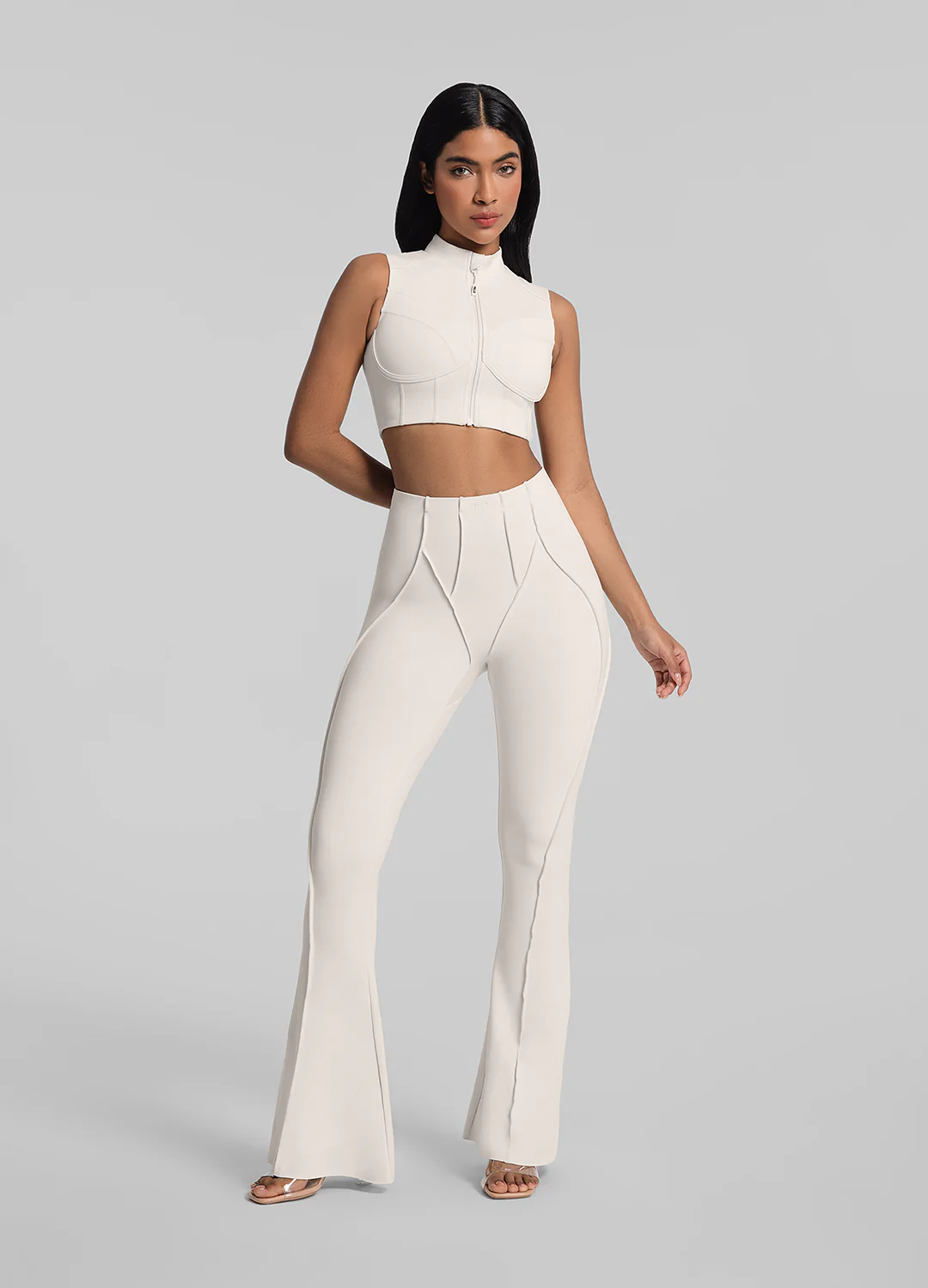 Longline Flare Leggings - Image 6