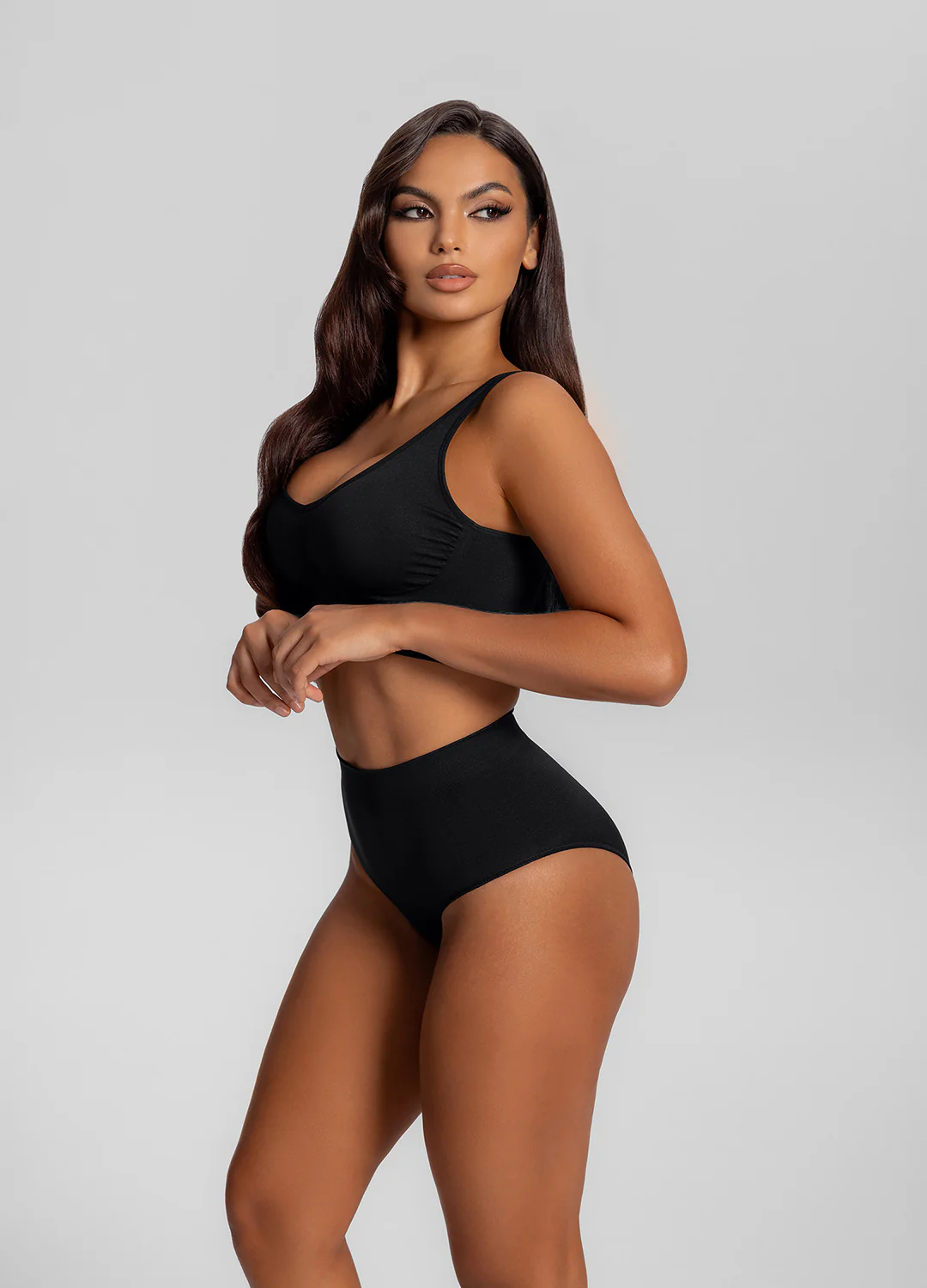 Seamless Mid-Rise Tummy-Control Butt-Lifting Sculpting Briefs Duo - Image 3