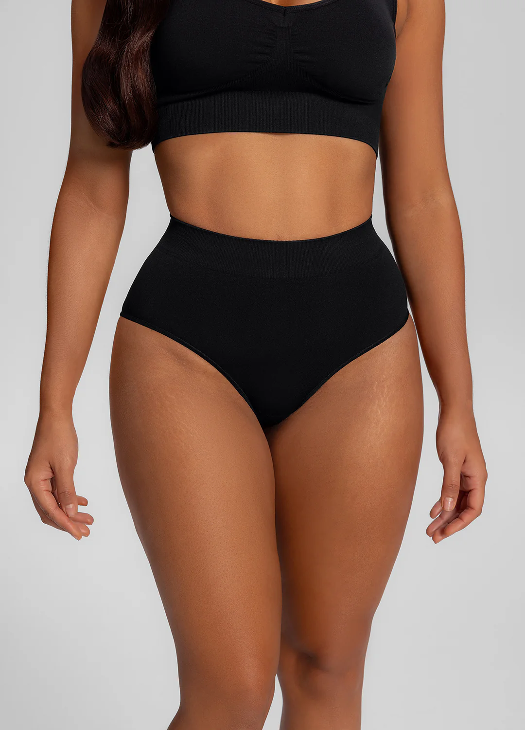 Seamless Mid-Rise Tummy-Control Butt-Lifting Sculpting Briefs Duo - Image 5