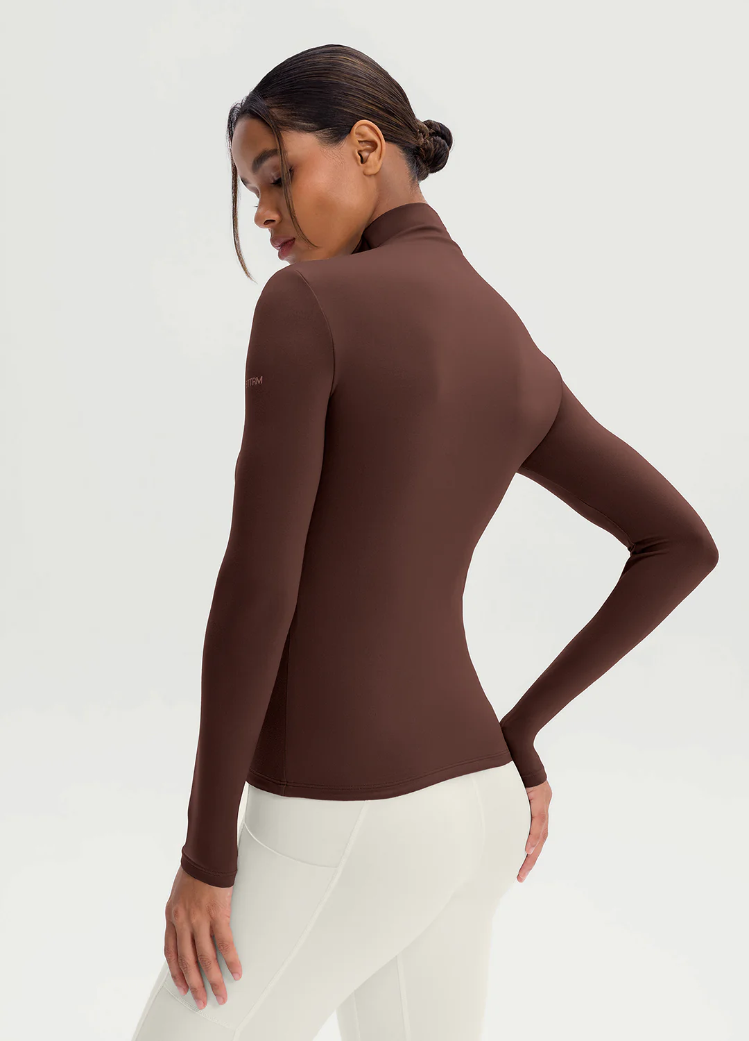 Mock Neck Long Sleeve Top - Image 3