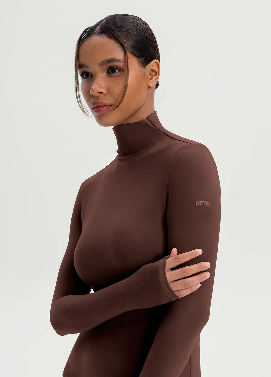 Mock Neck Long Sleeve Top - Image 5